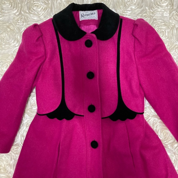 Rothschild girls jacket coat size 7 - Picture 4 of 9